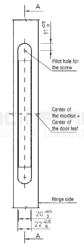 LUKUKORPUS ABLOY LC204 FE/ZL,VASAK - Image 3