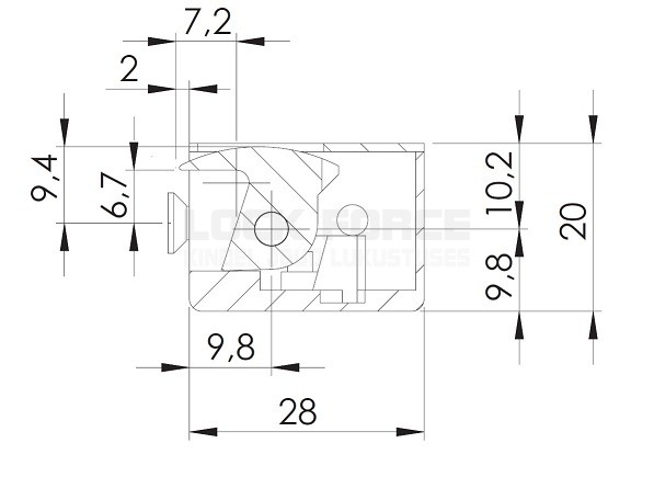 ELECTRIC STRIKE DORCAS N-412 - Image 3