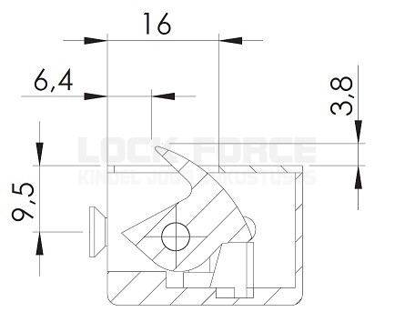 ELECTRIC STRIKE DORCAS N-412 - Image 4