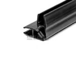 klaasi äärde paigaldatav magnetiga tihend musta värvi PVC-st.