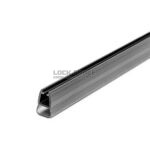 musta värvi klaasitihend näteks duššinurga klaasile.