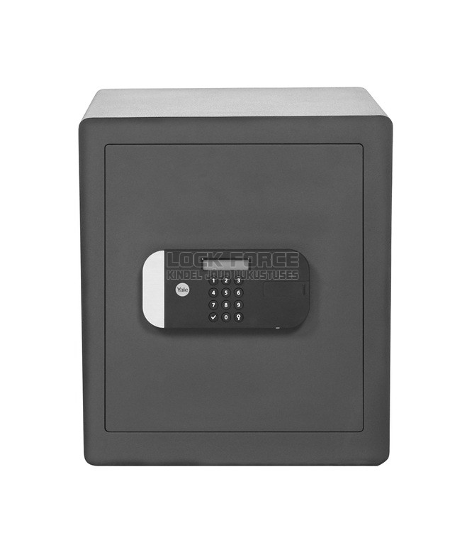 Halli värvi Yale seif puurimiskitsega.